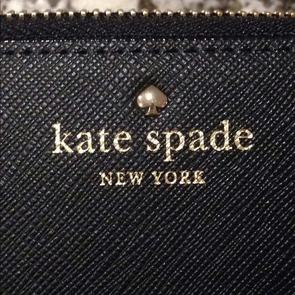 Kate Spade Zip Wristlet (Black) - Picture 5 of 8